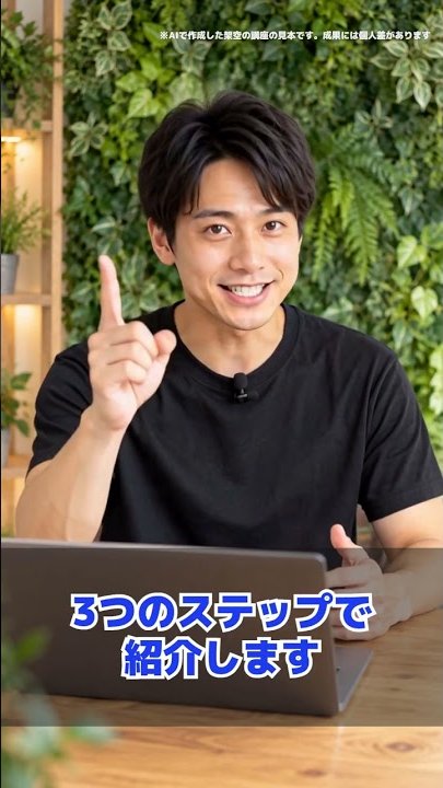 AIで作ったランキングのジャッジ型の広告動画のサンプル